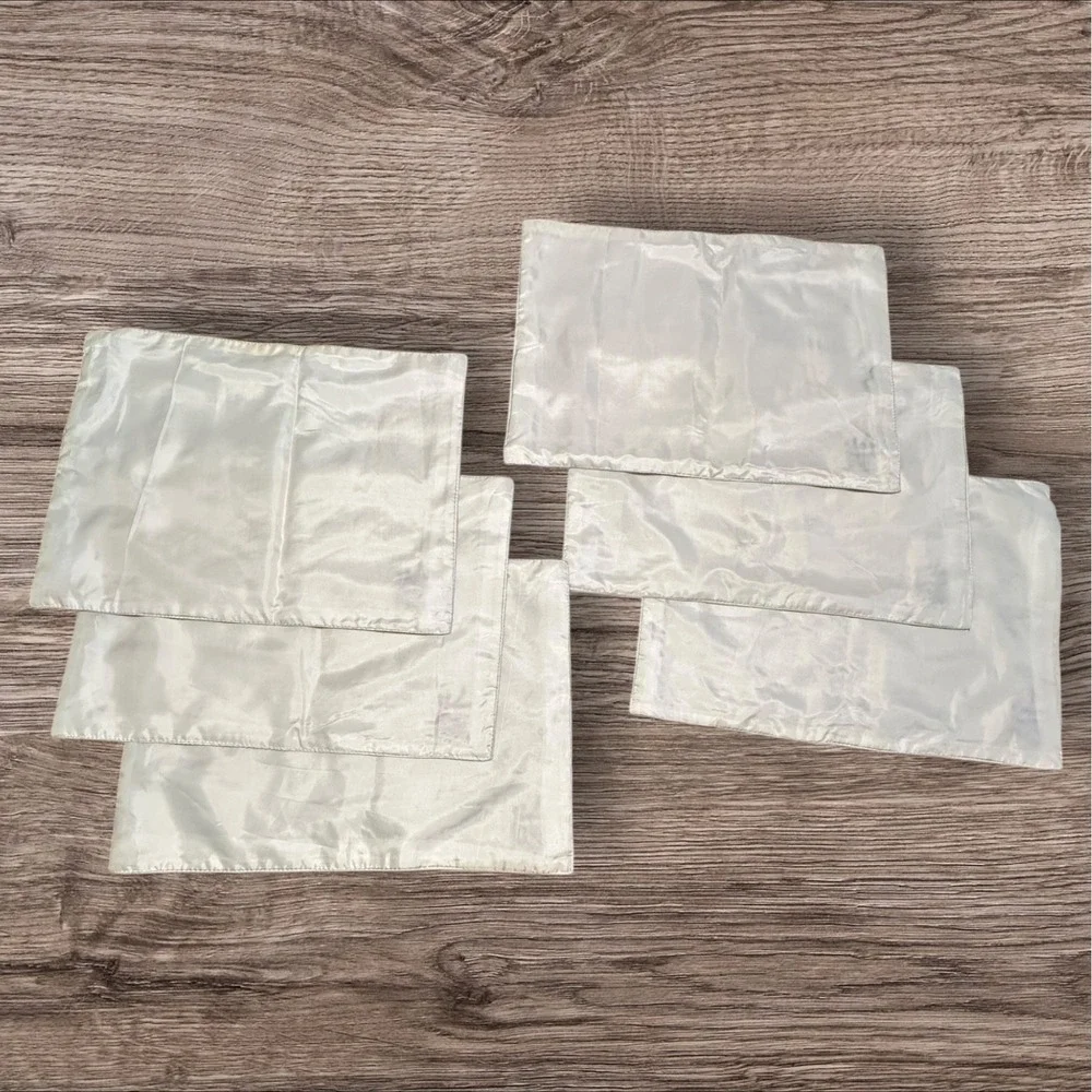 Set Of 6‎ Place Settings - Chinese Blessing Placemats/Napkins/Rings/Chopsticks